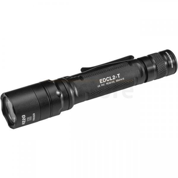 SureFire EDCL2-T Dual-Output LED Everyday Carry Flashlight - Black