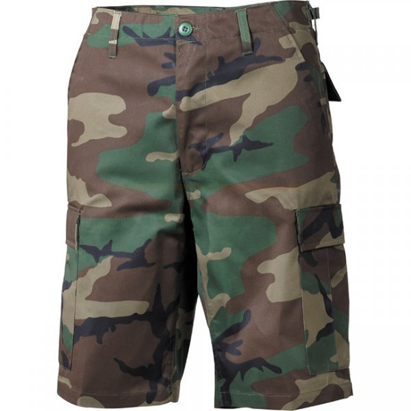 MFH BW Bermuda Shorts Side Pockets - Woodland - L