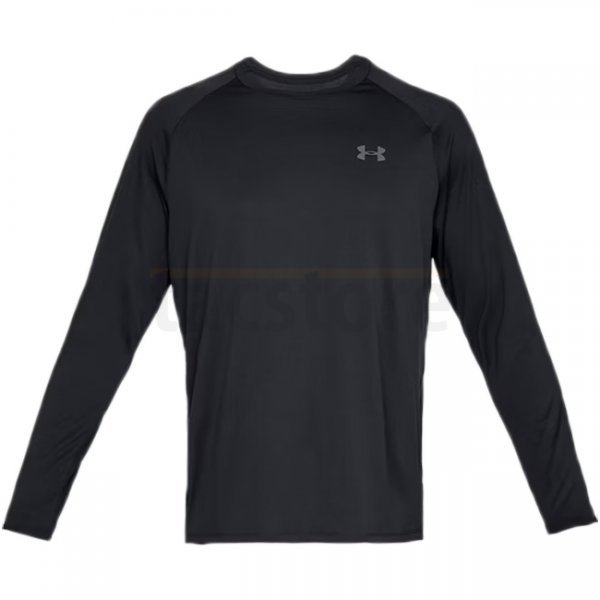 Under Armour Tech Long Sleeve - Black - XL