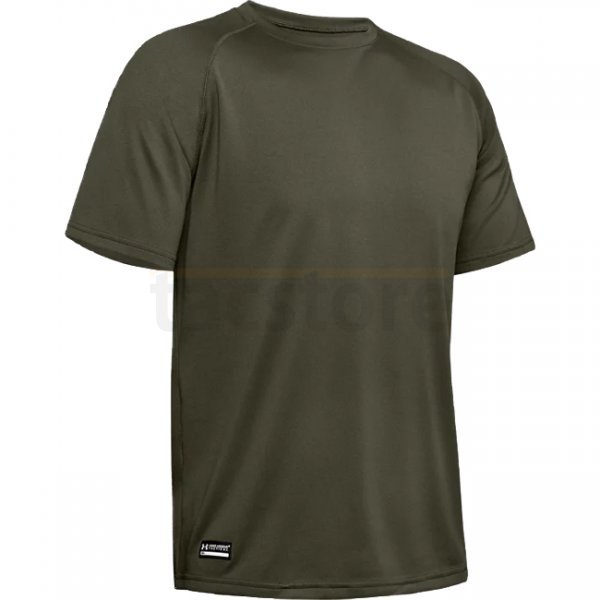 Under Armour Mens Tactical Tech Short Sleeve T-Shirt - Olive - 2XL