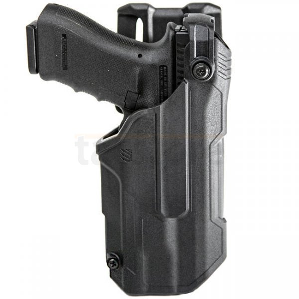 BLACKHAWK T-Series L3D LB Duty Holster SIG P320/P250/M17/M18/ TLR-7/8 RH - Black