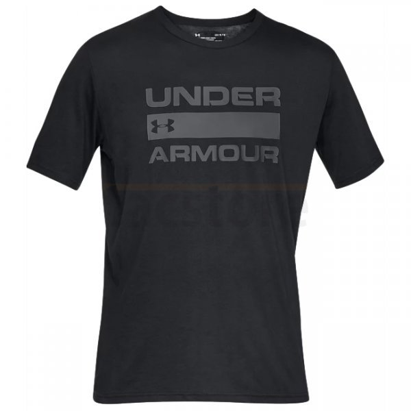 Under Armour Mens Team Issue Wordmark Short Sleeve - Black - L