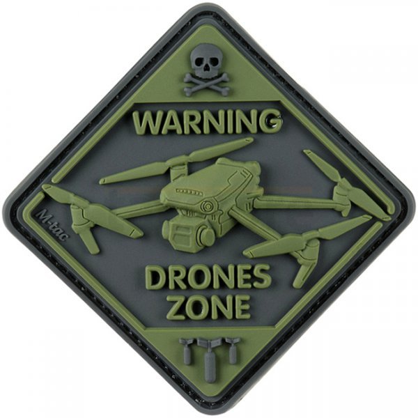 M-Tac Drones Zone Rubber Patch - Olive