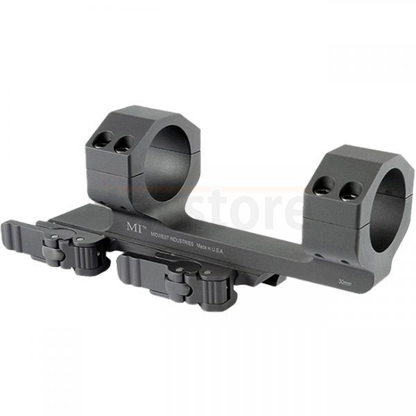 Midwest Industries 30mm QD 1.4 Inch Offset Scope Mount - Black