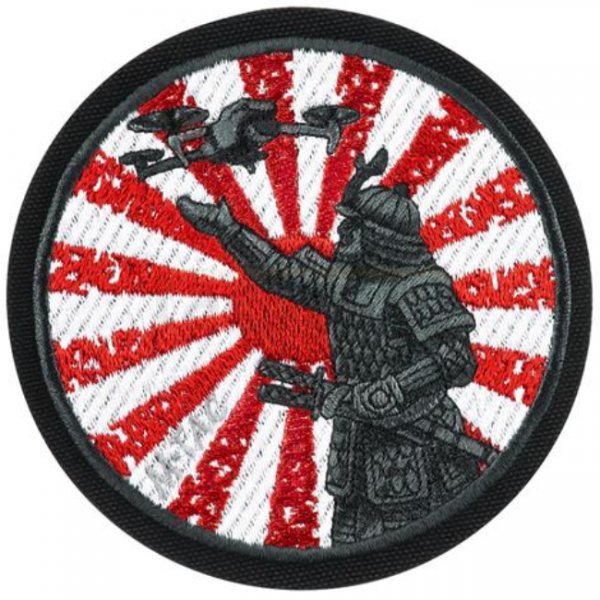 M-Tac The Way of The Samurai Rubber Patch - Red / Black
