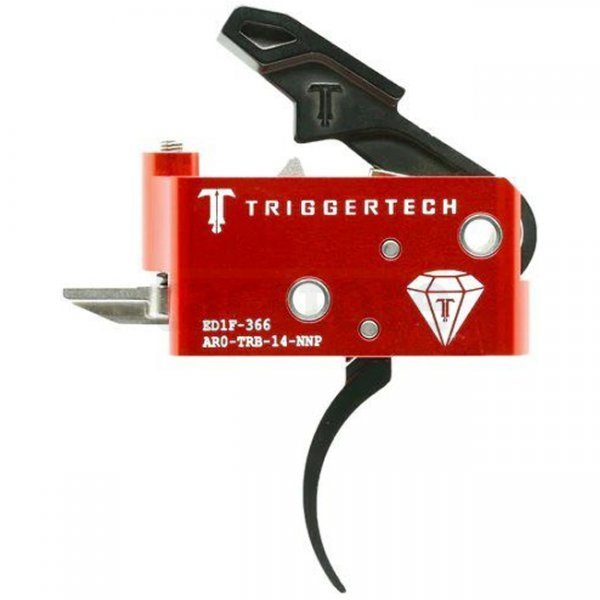 TriggerTech AR15 Two-Stage Diamond Trigger Pro Curved